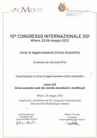 10° Congresso Internazionale SOI 