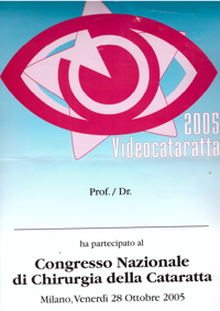 Congresso Nazionale di Chirurgia della Cataratta